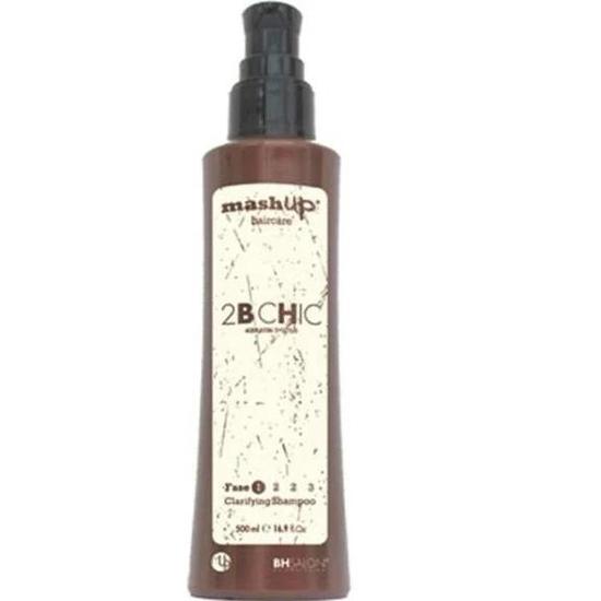 Mashup Haircare 2b Chic Keratin System Fase 1 Clarifying Shampoo 500ml