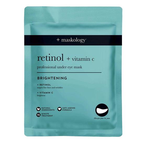 Maskology Brightening Retinol & Vitamin C Under Eye Mask