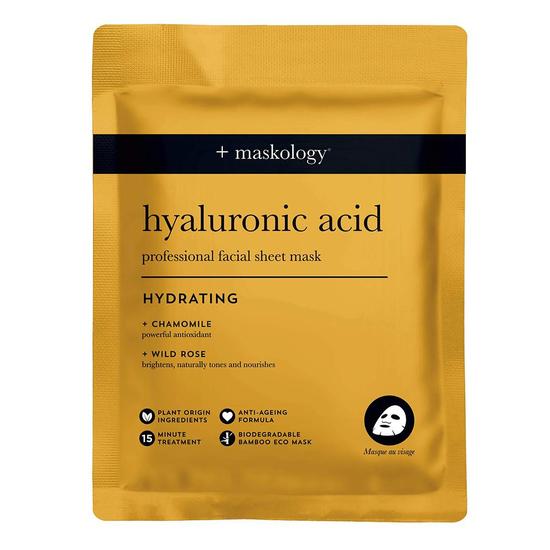 Maskology Hydrating Hyaluronic Acid Face Sheet Mask