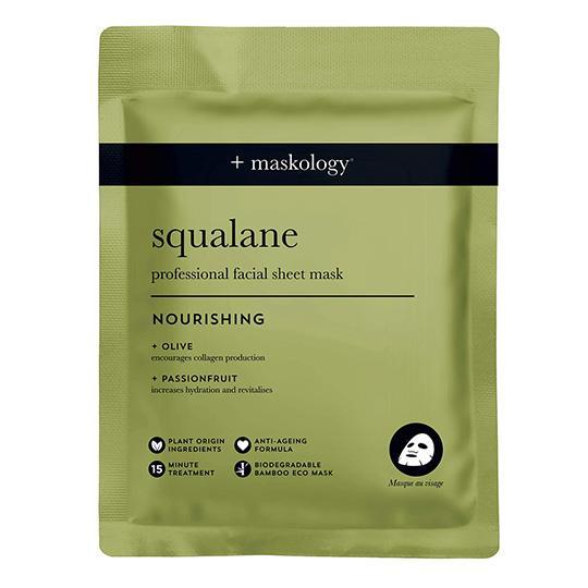 Maskology Nourishing Squalane Face Sheet Mask