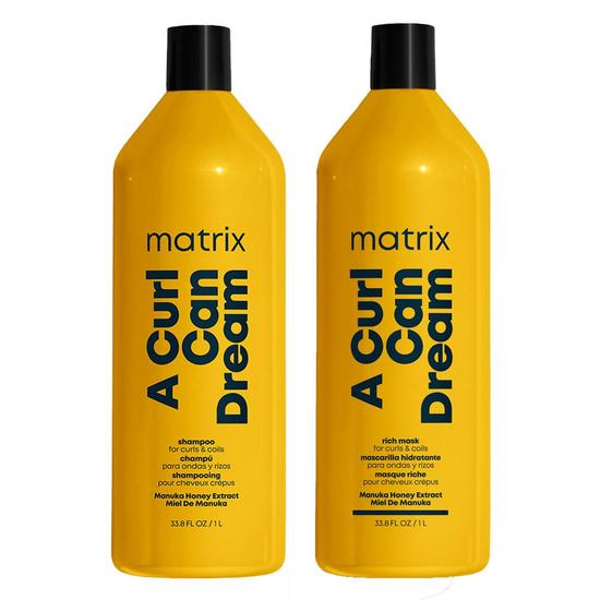 Matrix A Curl Can Dream Shampoo & Conditioner Litre Duo