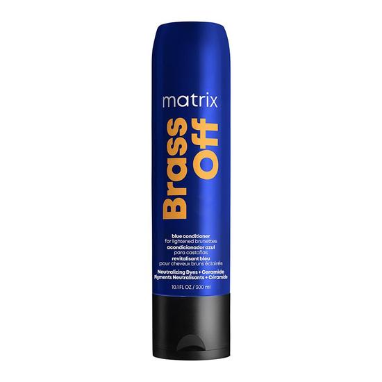 Matrix Brass Off Blue Pigmented Conditioner To Neutralise Brassy Tones 300ml