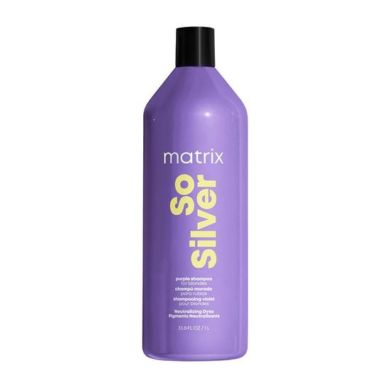 Matrix So Silver Purple Toning Shampoo 1000ml