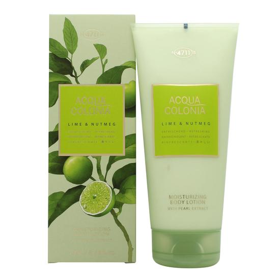 Maurer and Wirtz 4711 Acqua Colonia Lime & Nutmeg Body Lotion 200ml