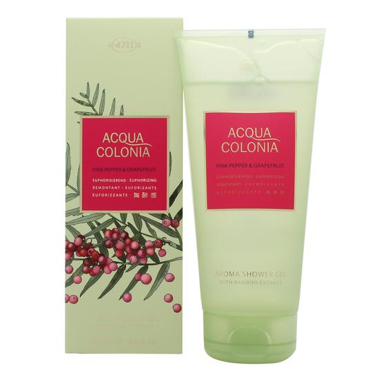 Maurer and Wirtz 4711 Acqua Colonia Pink Pepper & Grapefruit Shower Gel 200ml