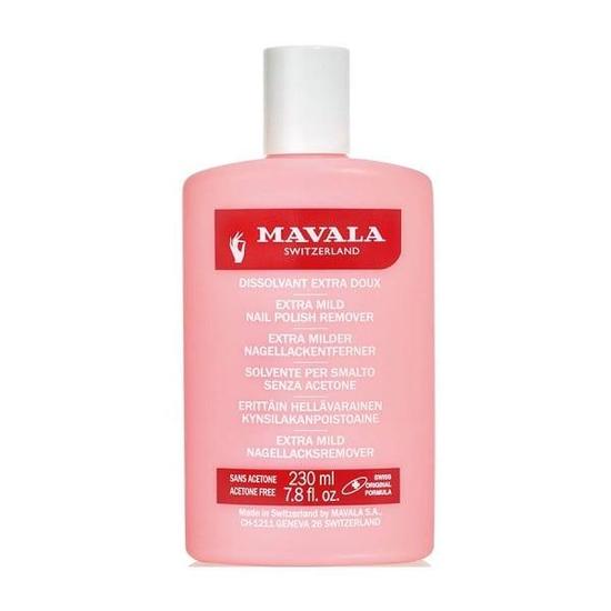 Mavala Mild Nail Polish Remover Non Acetone Pink 230ml