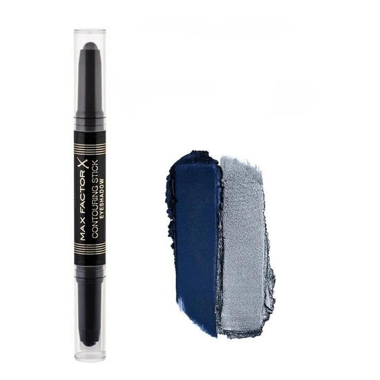 Max Factor Contouring Stick Eyeshadow Midnight Blue & Silver Storm