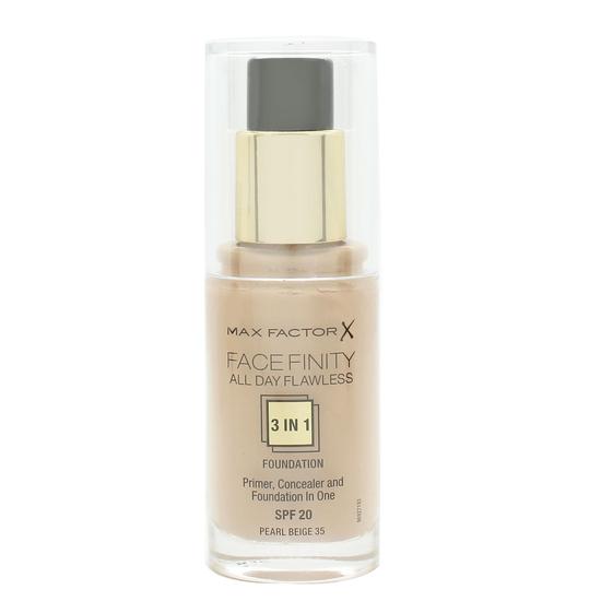 Max Factor Facefinity All Day Flawless 3 In 1 Foundation 35 Pearl Beige