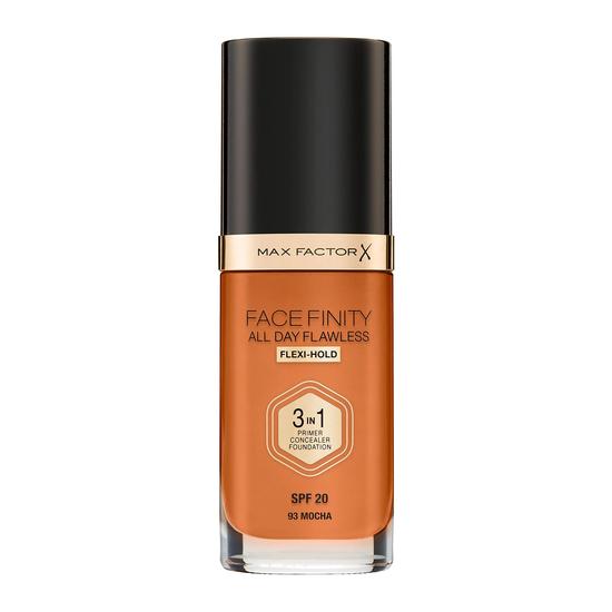 Max Factor Facefinity All Day Flawless 3 In 1 Foundation 93 Mocha