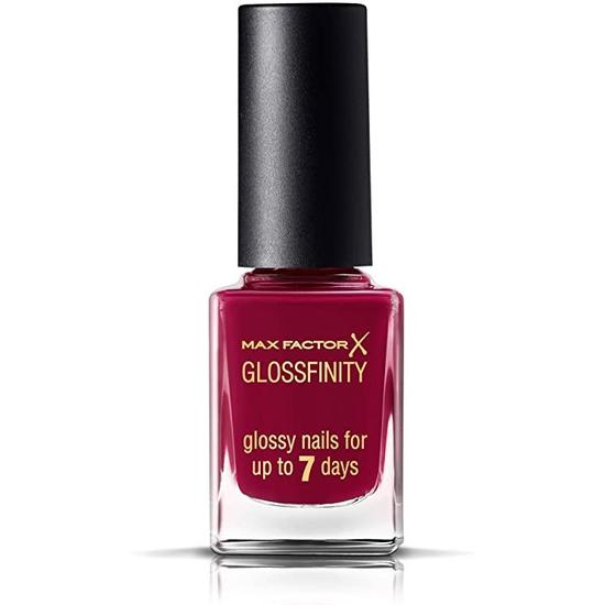 Max Factor Glossfinity Nail Polish 155 Burgundy Crush