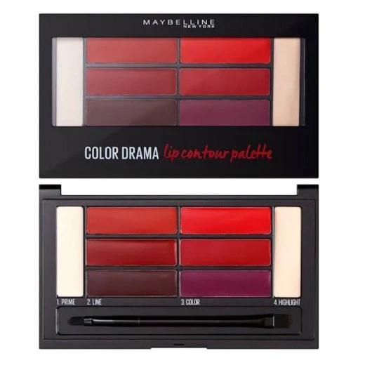 Maybelline Colour Drama Lip Contour Palette Crimson Vixen