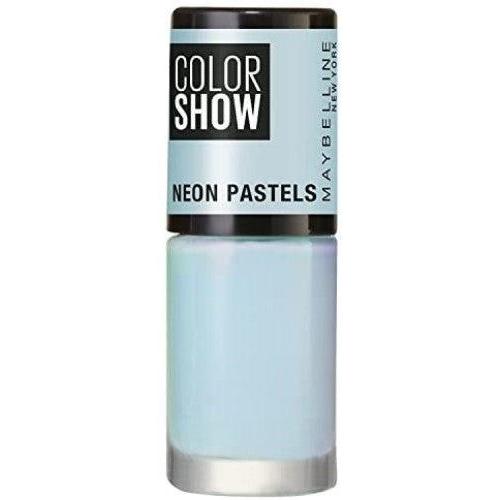 Maybelline Colour Show Neon Pastels Nail Polish 483 Blue Voltage
