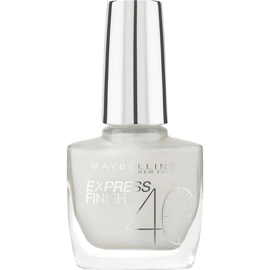 Maybelline Express Finish 40 Seconds Nail Polish 15 White Dream