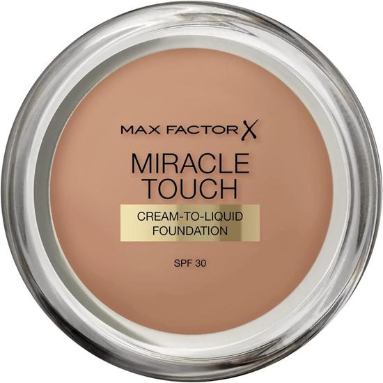 Maybelline Max Factor Miracle Touch Foundation 083 Golden Tan