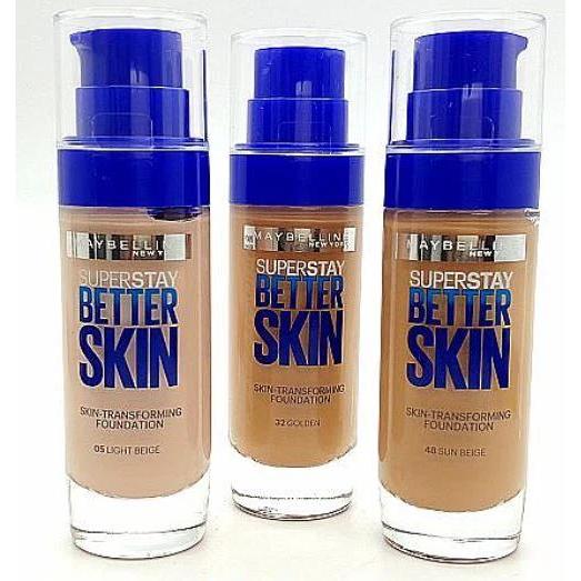 Maybelline Superstay Better Skin Transforming Foundation 005 Light Beige