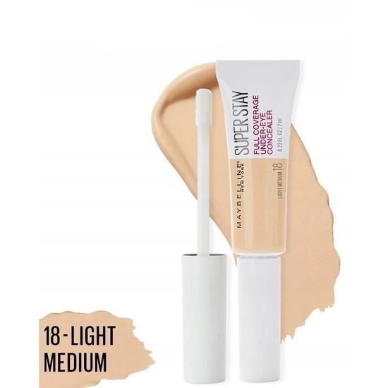 Maybelline Superstay Full Coverage Concealer 18 Light Medium