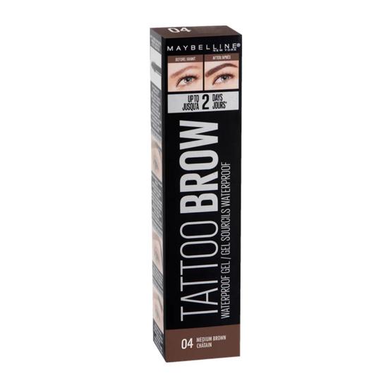 Maybelline Tattoo Brow Waterproof Gel 04 Medium Brown