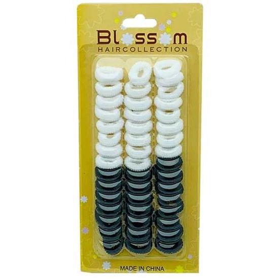 Mayfair Blossom Hair Collection Black White Hair Grips 15022 Mini