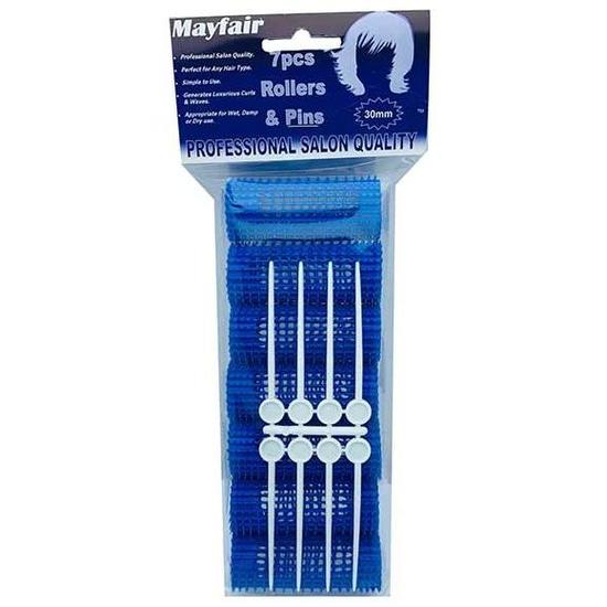 Mayfair Pin Rollers Blue 7x30 mm / Blue