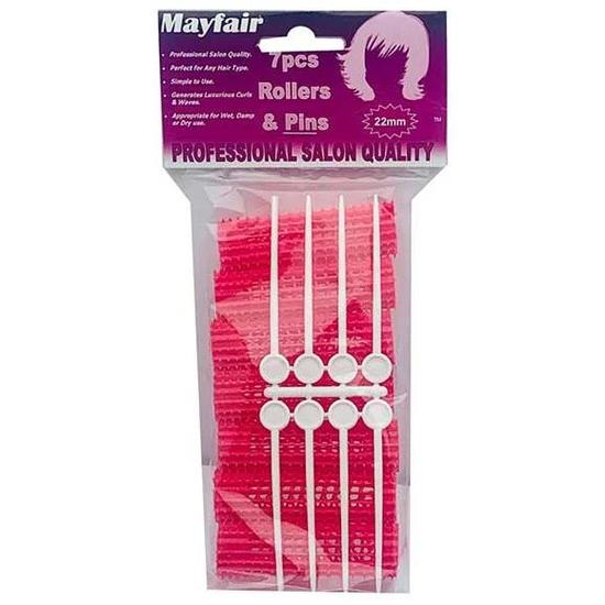 Mayfair Pin Rollers Pink 7X22mm