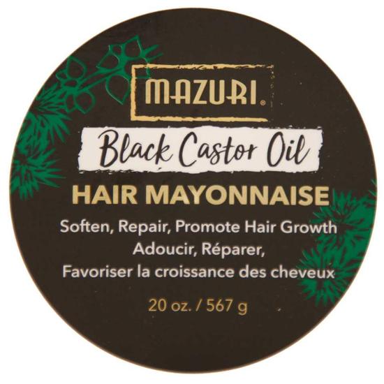 Mazuri Black Castor Oil Hair Mayonnaise For Weak & Damaged Hair 567 g