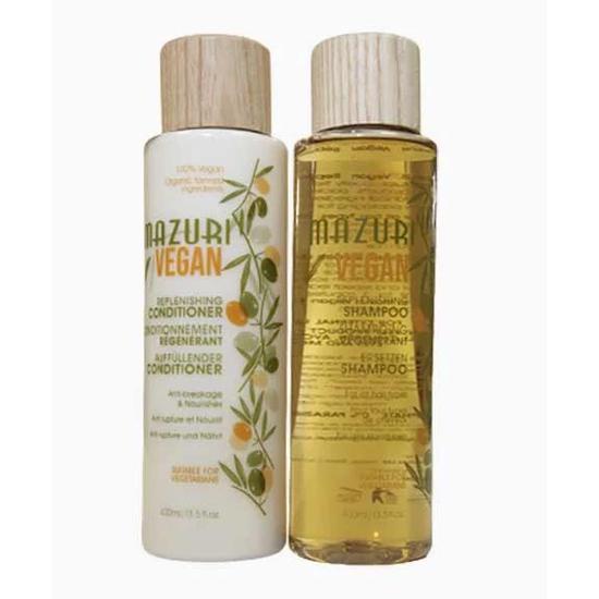 Mazuri Vegan Replenishing Shampoo & Conditioner Set