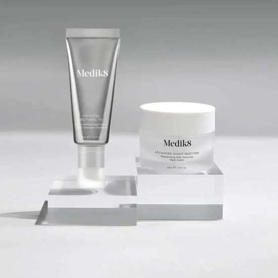 Medik8 Crystal Retinal 10 & Advanced Night Restore Bundle