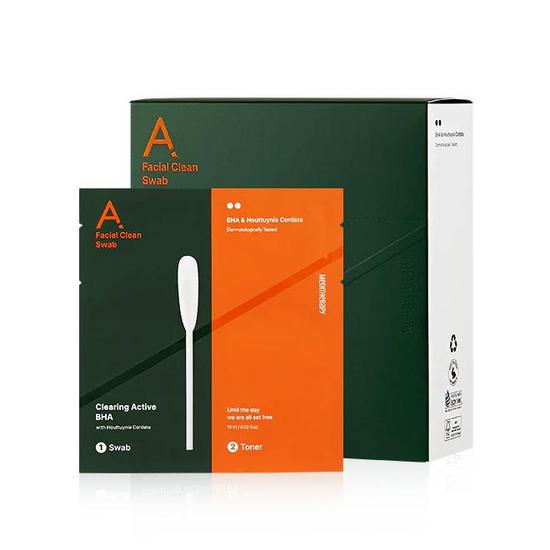 MediTherapy A Clearing Active BHA Facial Clean Swab 7EA