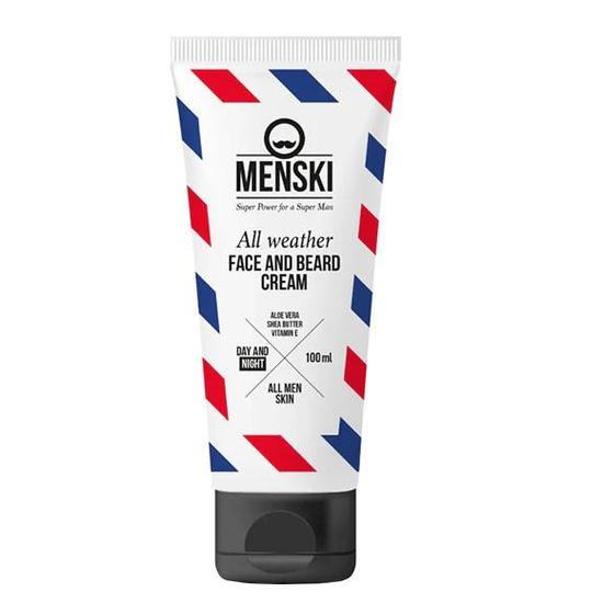 Menski All Weather Face & Beard Cream 100ml