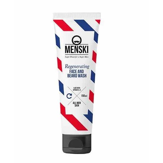 Menski Regenerating Face & Beard Wash 150ml