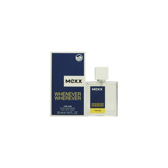 Mexx Whenever Wherever For Him Aftershave Spray 50ml