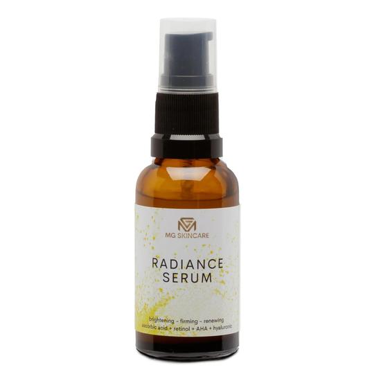 MG Skincare RADIANCE SERUM. Retinol Ascorbic Acid Fruit Acids & Hyaluronic Acid 30ml