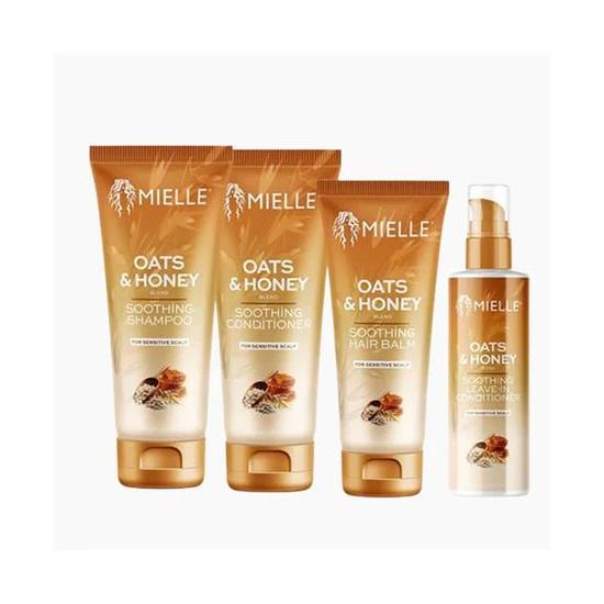 Mielle Organics Oats & Honey Soothing Hair Bundle