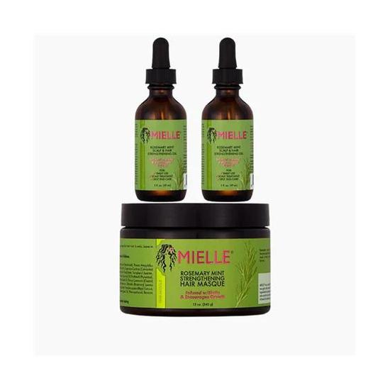 Mielle Organics Rosemary Mint Hair & Scalp Bundle