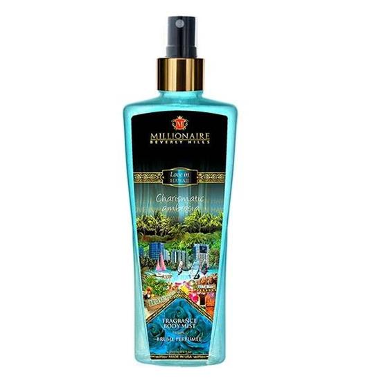 Millionaire Beverly Hills Love In Hawaii Charismatic Ambrosia Fragrance Body Mist 250ml