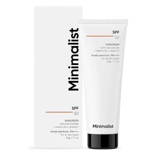 Minimalist SPF 50 Sunscreen