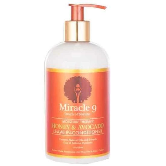 Miracle 9 Moisture Therapy Honey & Avocado Leave-In Conditioner 354ml