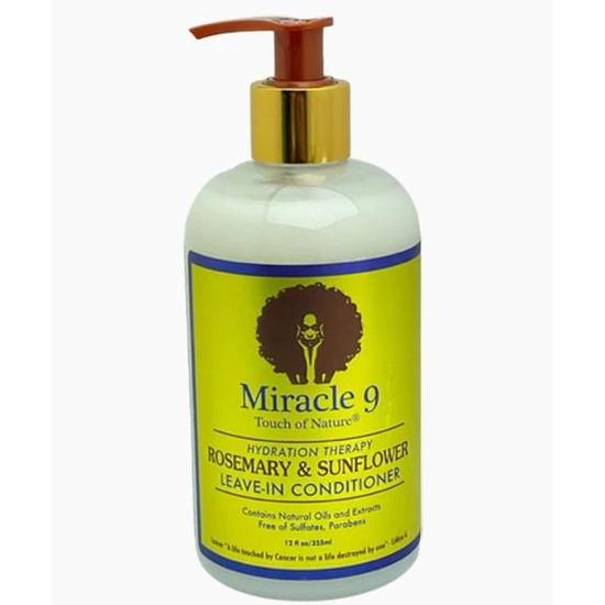 Miracle 9 Rosemary & Sunflower Leave-In Conditioner 355ml