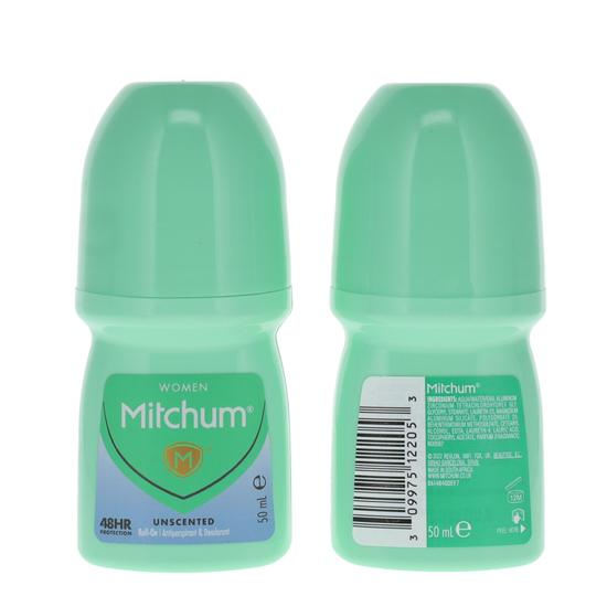 Mitchum 48HR Protection Unscented Roll On