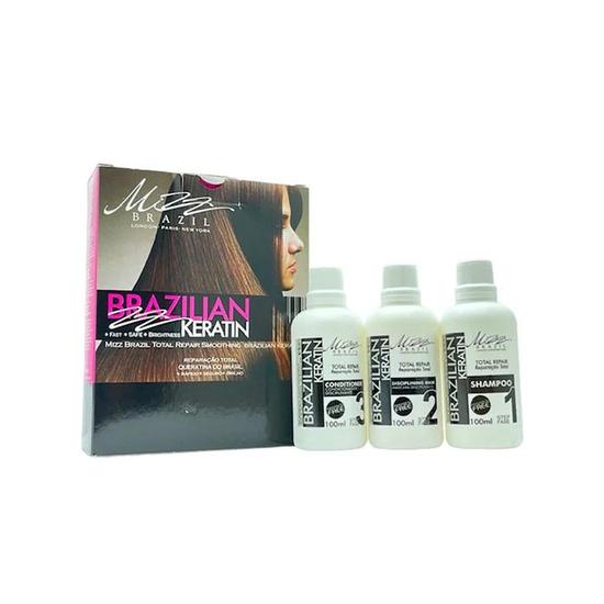 Mizz Brazil Brazilian Keratin Total Repair Gift Pack