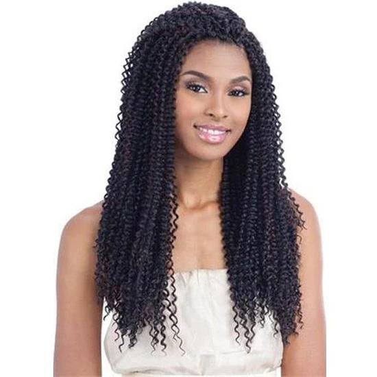 Model Model Glance Synthetic Kinky Bohemian Braid 27