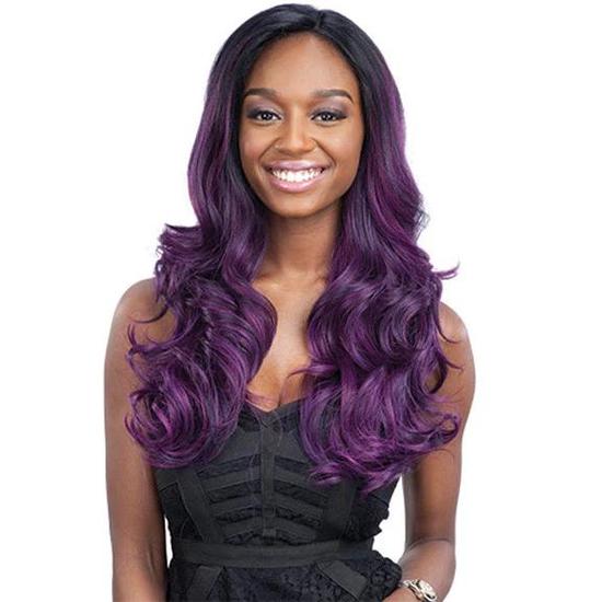 Model Model Premium Seven Star Synthetic Rosalie Wig SPNUTBROWN