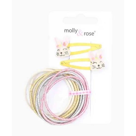 Molly And Rose Animal Sleepies & Elastics Set