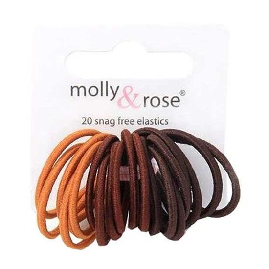 Molly And Rose Mini Elastics Brown Collection 8084