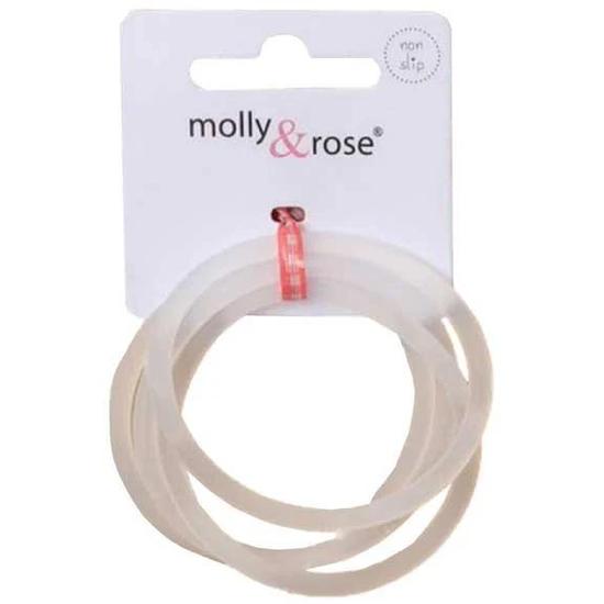 Molly And Rose Silicone Clear Elastics Bands 5884