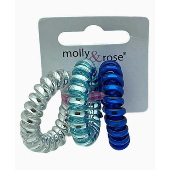 Molly And Rose Telephone Small Tonal Assorted Elastic 5977 3 pcs