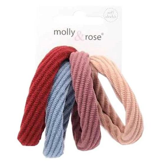 Molly And Rose Textured Elastics Autumn Mix Bands 7821