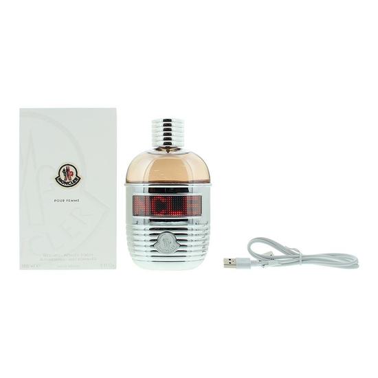 Moncler Pour Femme Eau De Parfum Refillable, With LED Screen 150ml