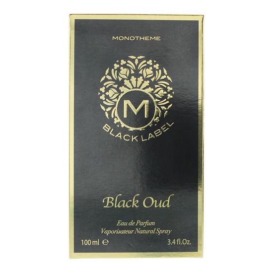 Monotheme Black Oud Eau De Parfum 100ml