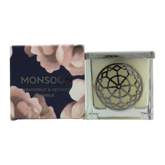 Monsoon Grapefruit & Vetiver Scented Candle 180g